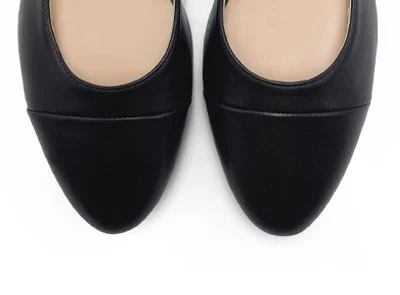 Ballerine slingback in pelle nera - Image 5