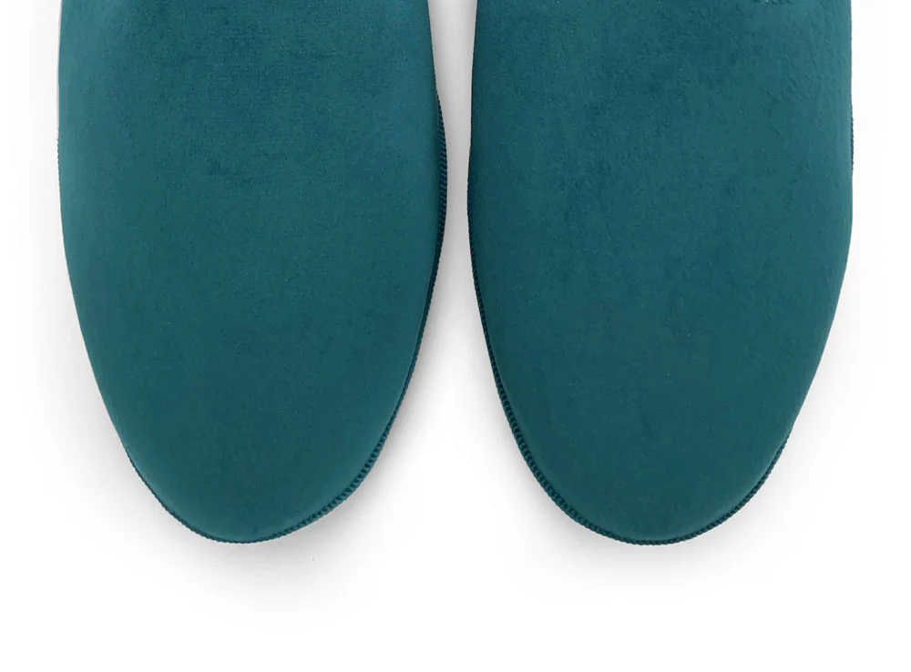 Friulane blu petrolio in velluto - Image 5