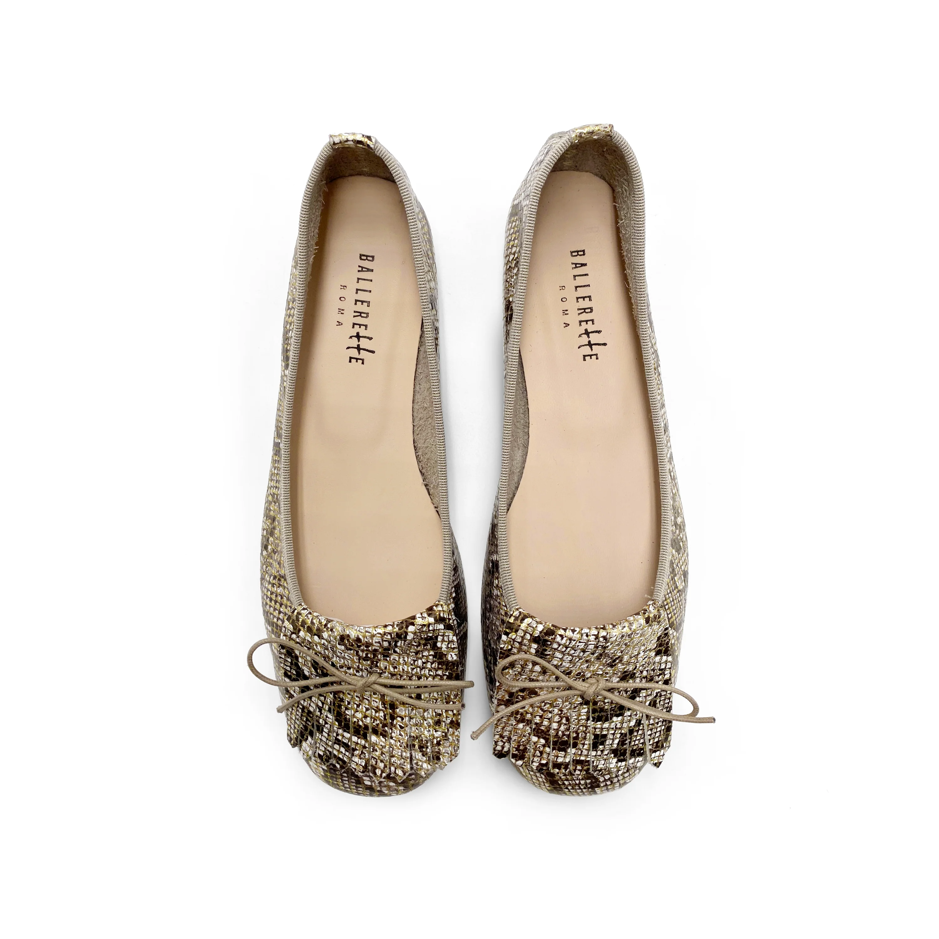 Mocassini donna con tacco in pelle stampa animalier - Image 3